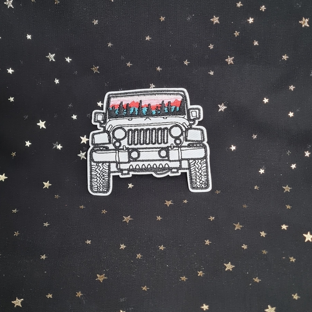 Jeep Adventure Patch White - Picture 1 of 4